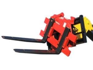 skid steer tote rotator attachment|Skid Steer Rotating Forks .